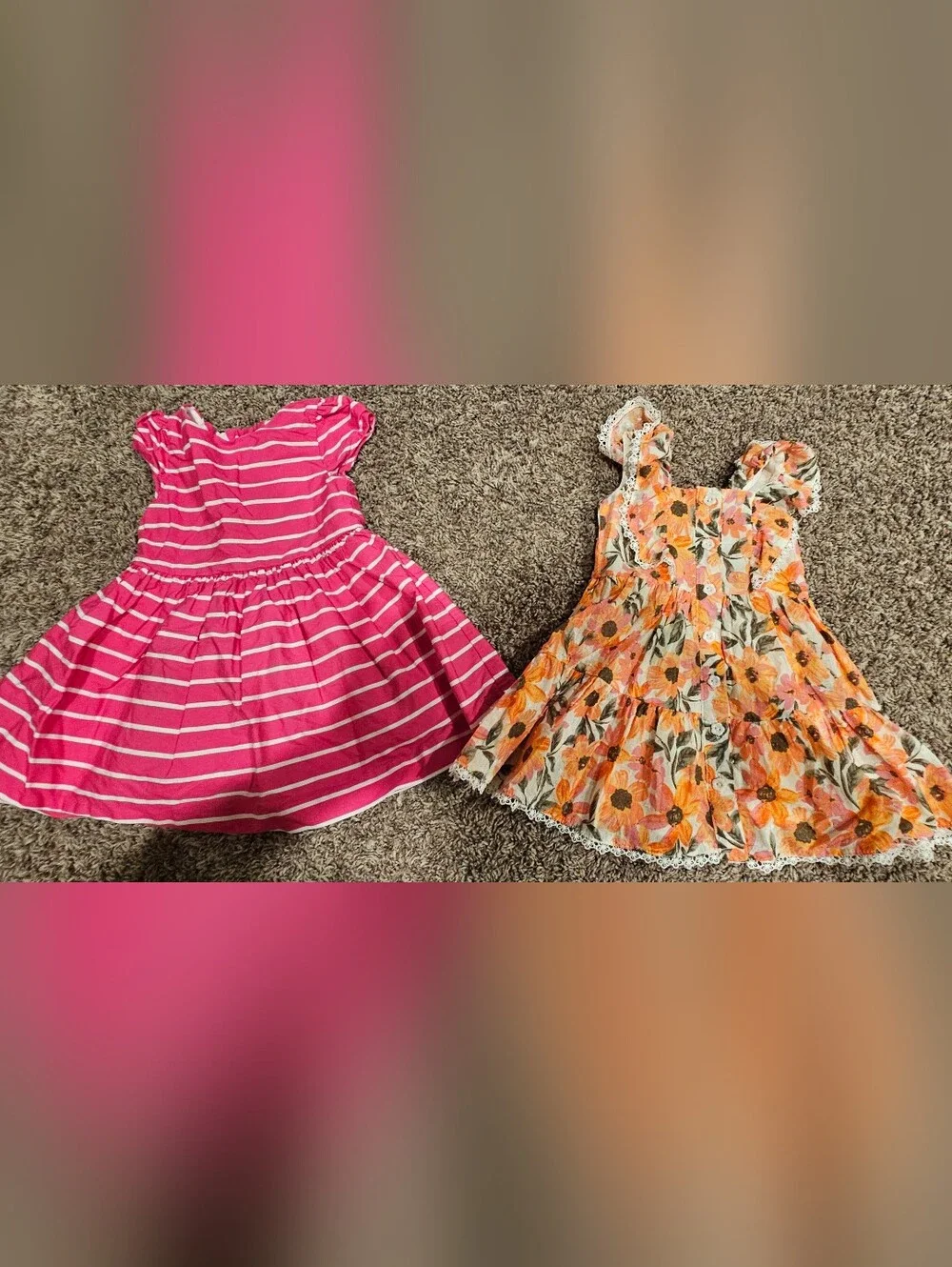 Assorted Girls' Summer Dresses & Rompers